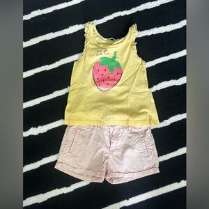 Set shirt (H&M) + Short ( zara) girl
